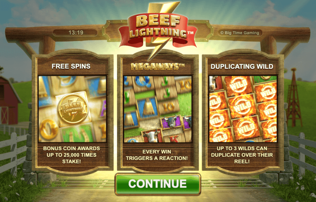 beef lightning slot